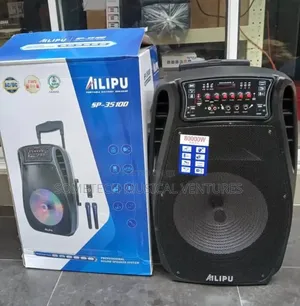 Ailipu 15" Inches Pa  System With Two Wireless Microphone