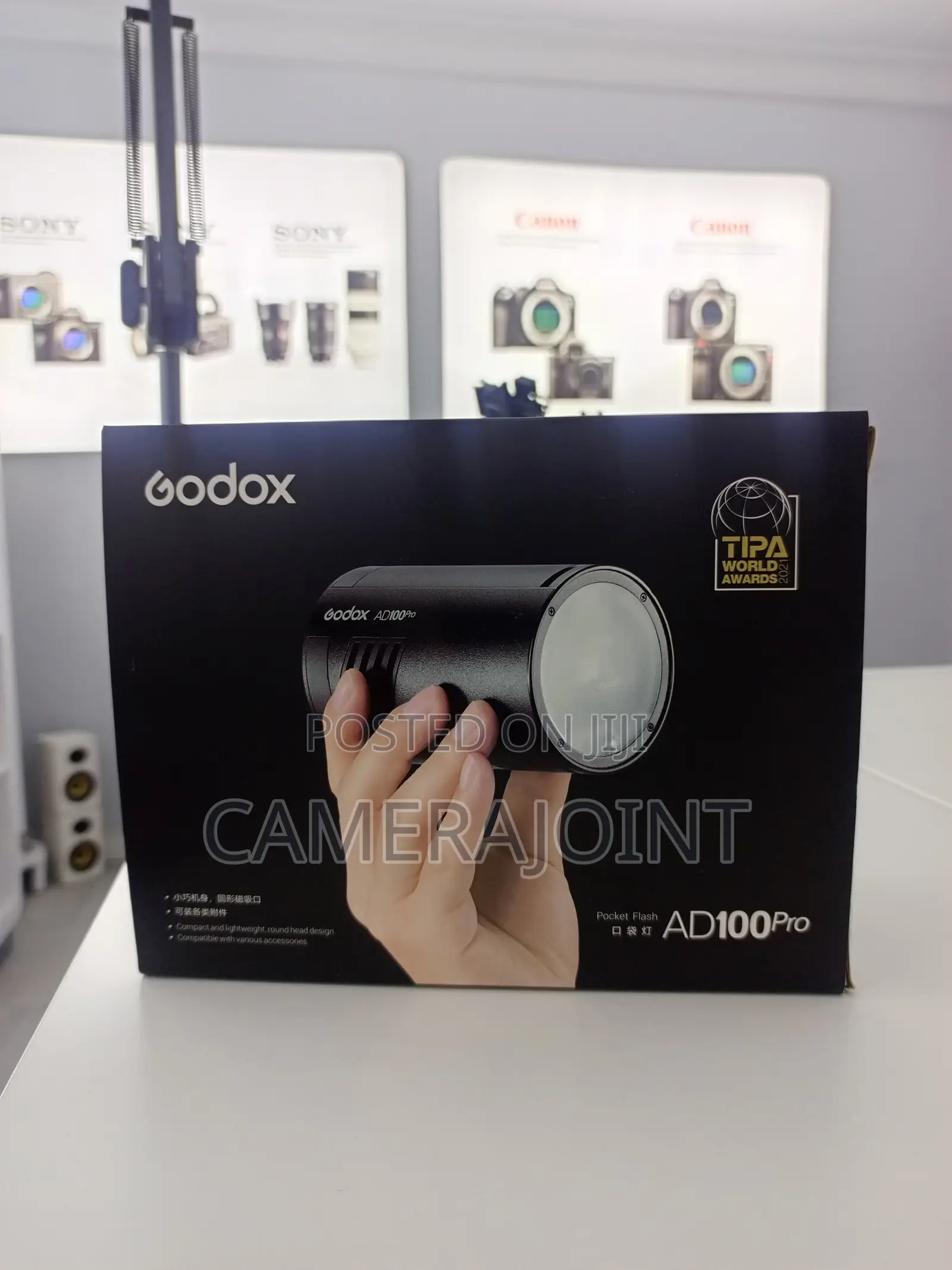 Godox AD100pro Pocket Flash Black
