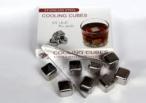 Reusable Ice Cubes Whiskey Stones, 8 PCS