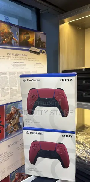 Red Playstation 5 Controller