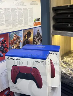 Red Playstation 5 Controller