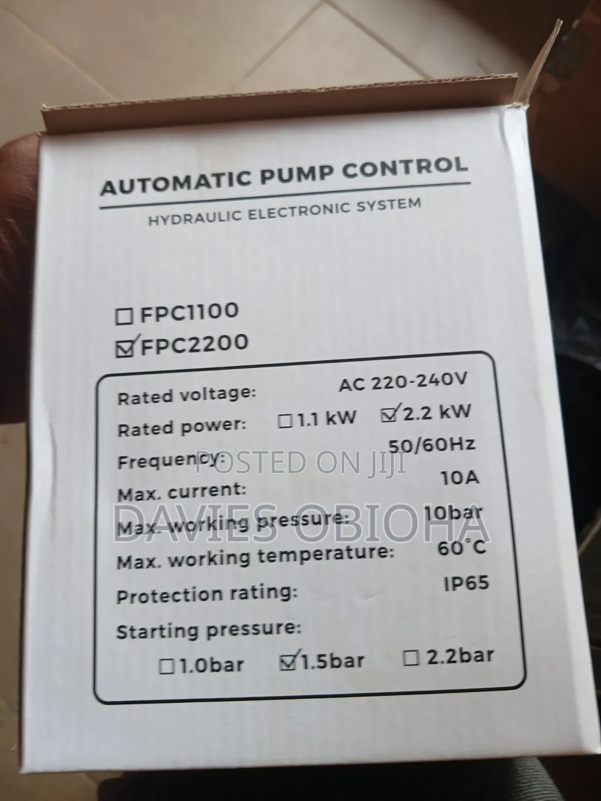 Firman Automatic Pump Control