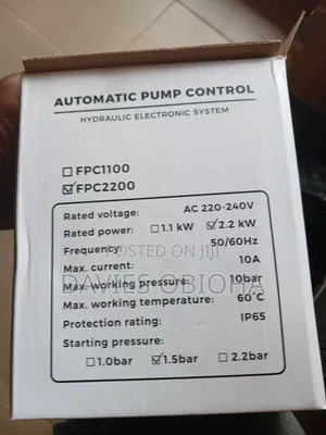 Firman Automatic Pump Control