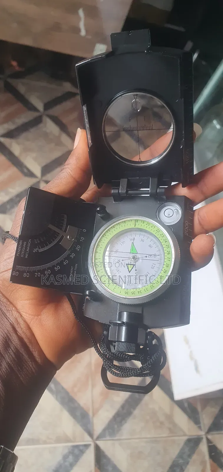 Survival Compass Metal