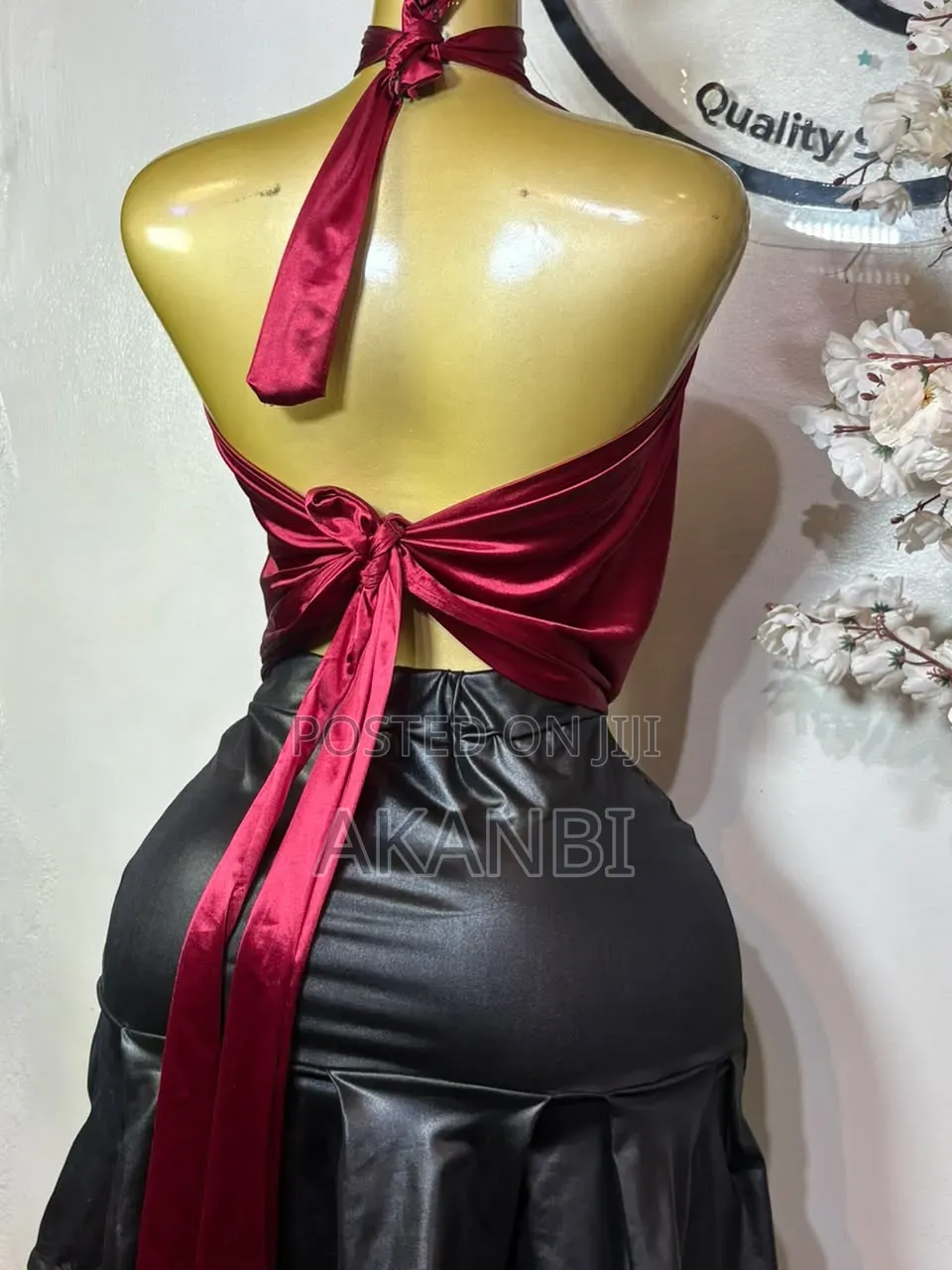 Satin Halter Top