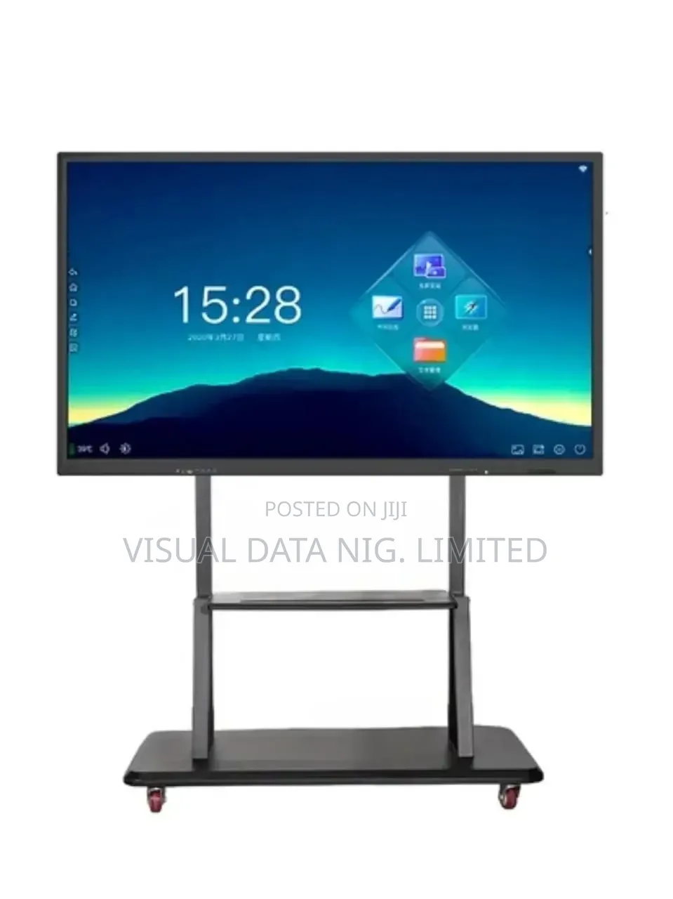 65 Inches ELON DISPLAY Interactive Flat Panel With Free Stand