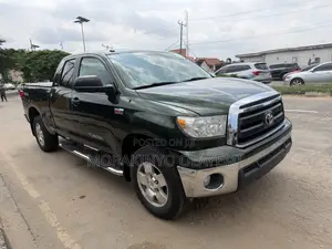 Toyota Tundra Double Cab 4x4 Limited 2011 Green
