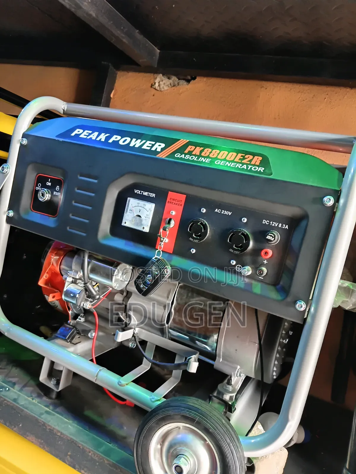 Peak Power 4.5KVA Petrol Generator – 100% Copper Coil | PK8000E2R