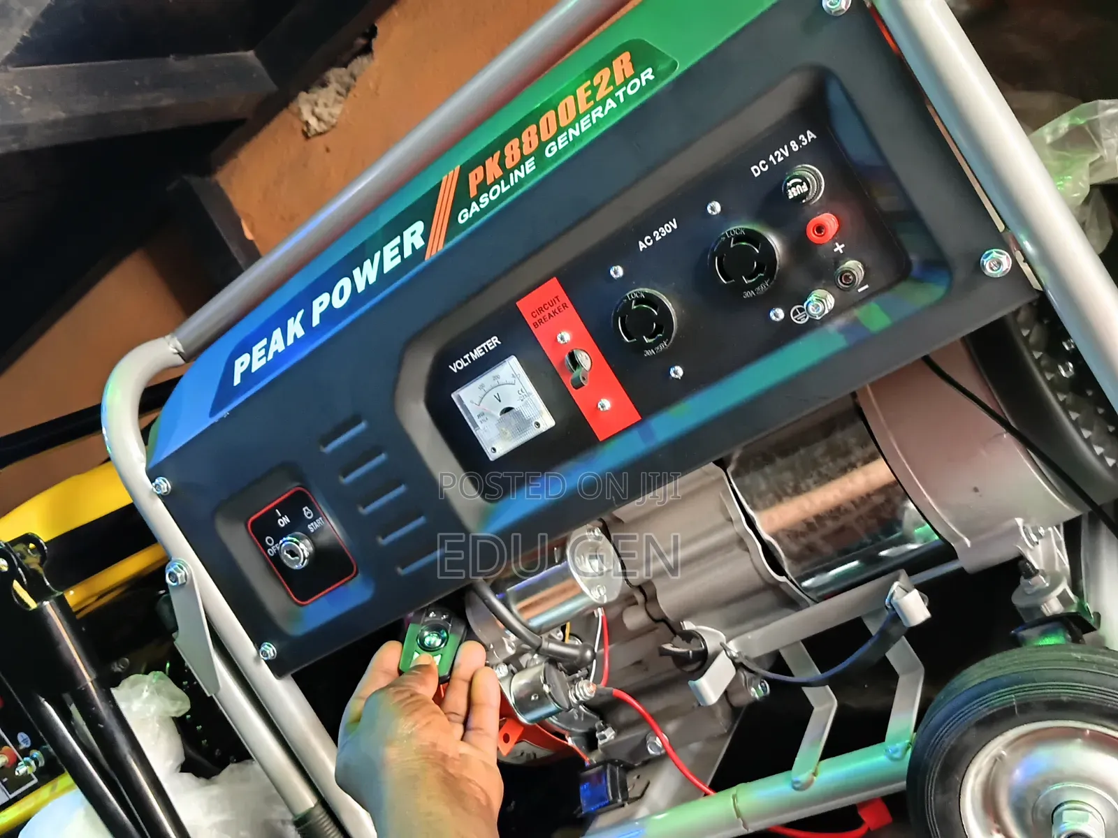 Peak Power 4.5KVA Petrol Generator – 100% Copper Coil | PK8000E2R