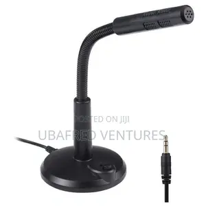 Plug & Play Microphone for Laptop & Computer With Desktop Stand