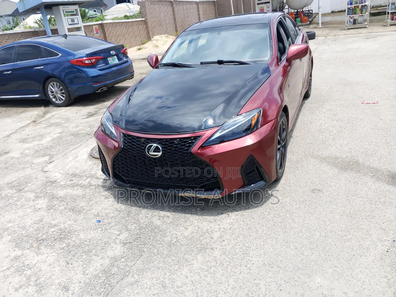 Lexus IS 2008 Red