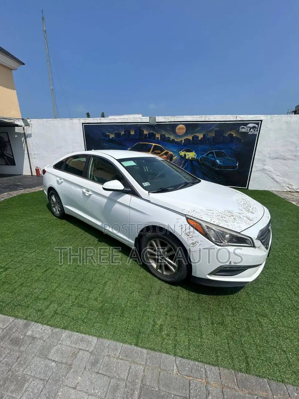 Hyundai Sonata 2015 White