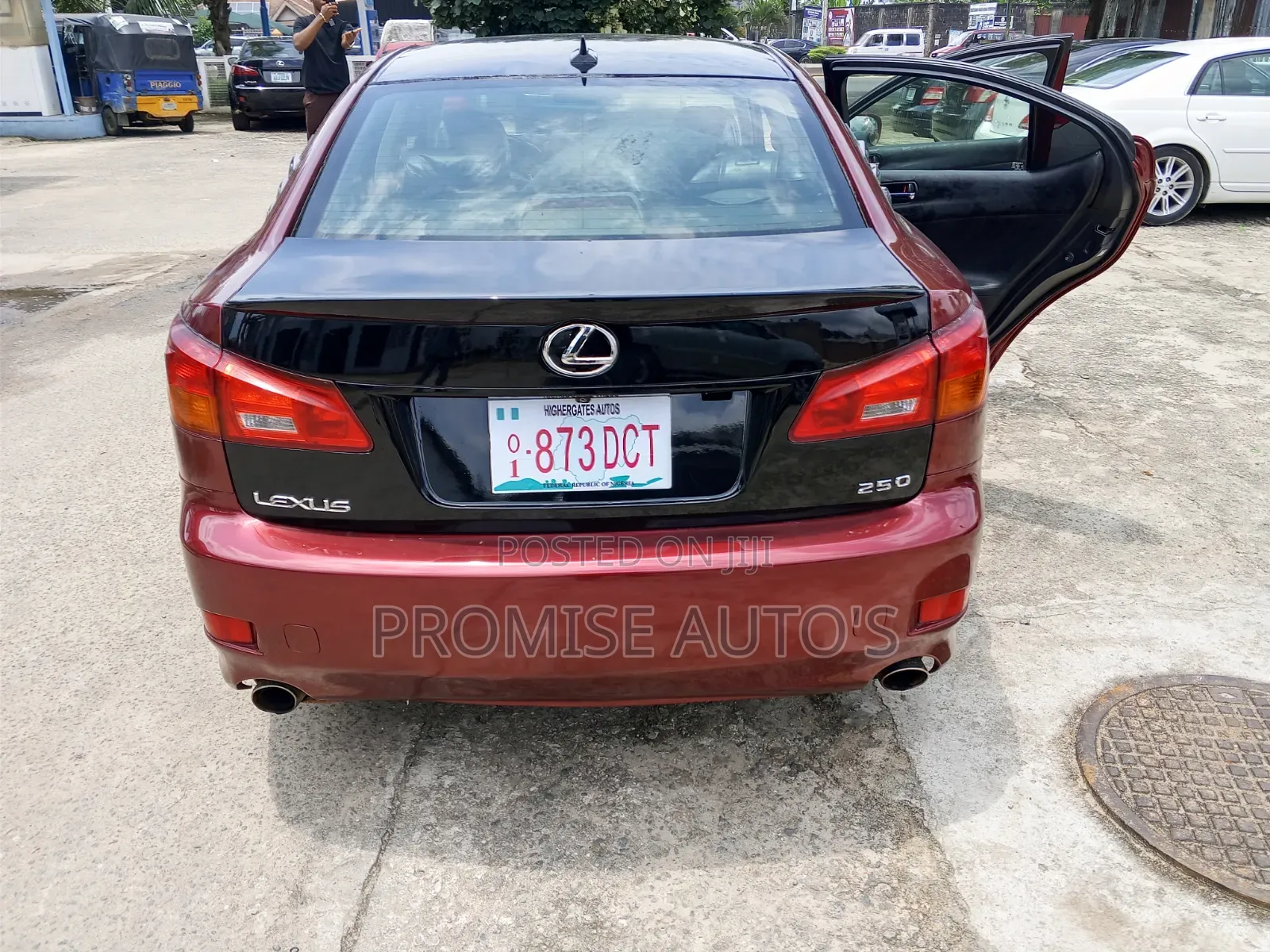 Lexus IS 2008 Red