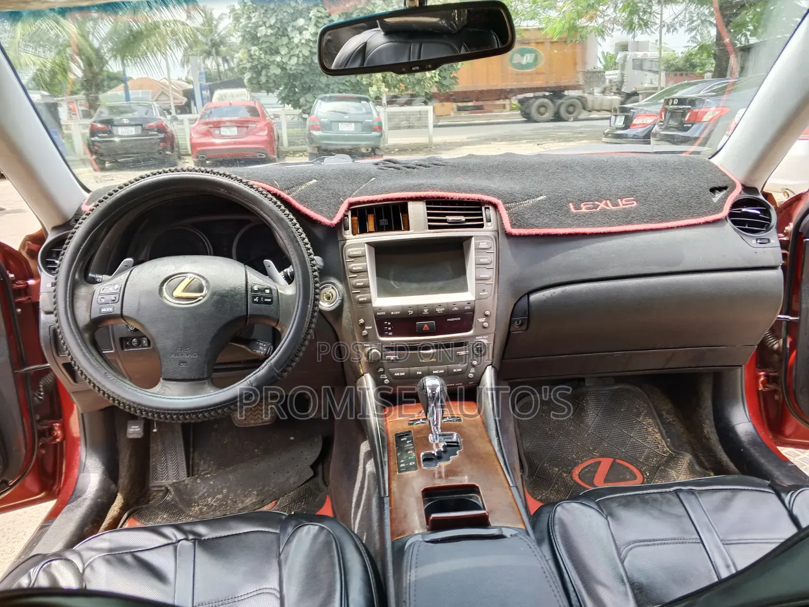 Lexus IS 2008 Red
