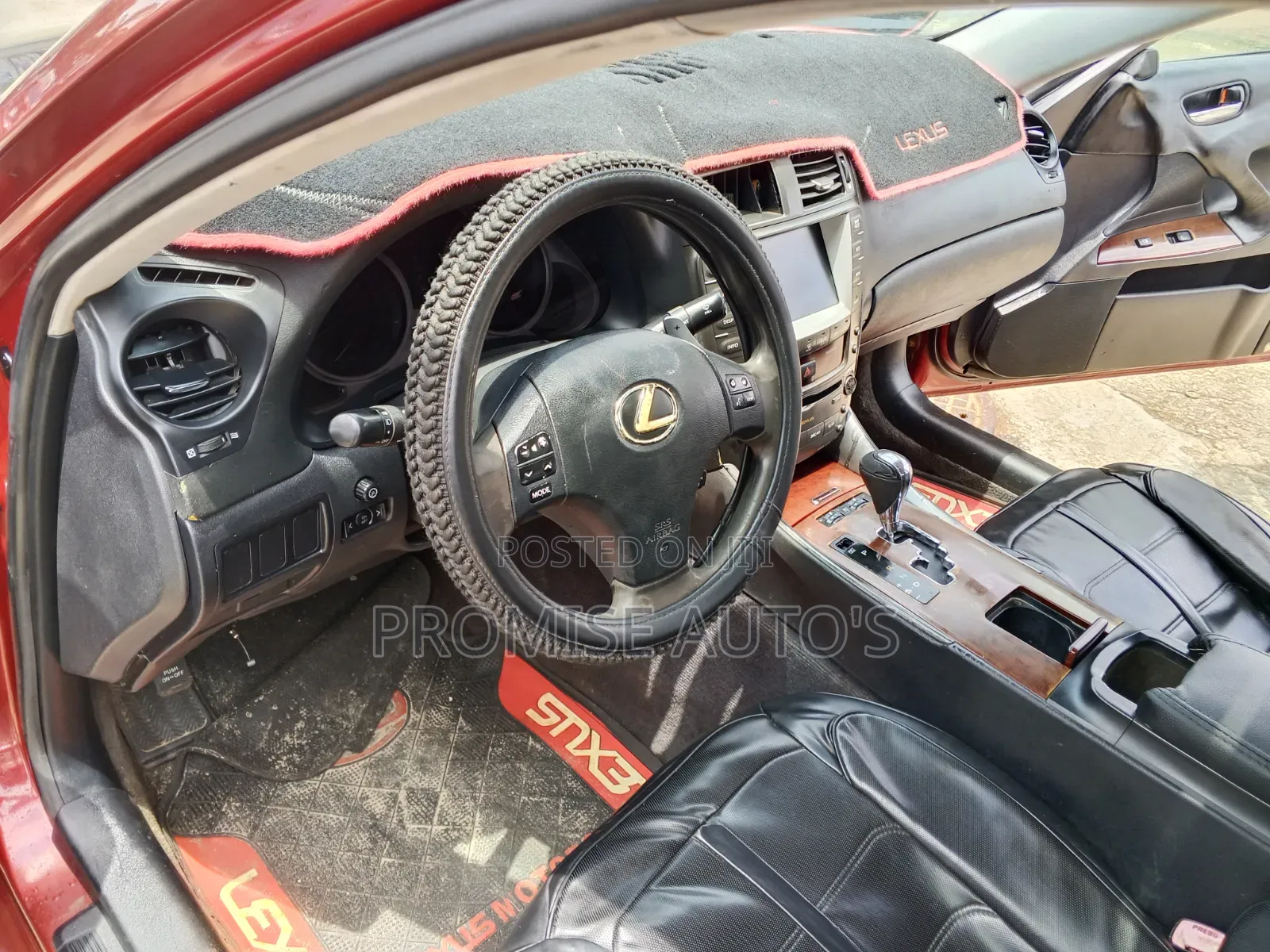 Lexus IS 2008 Red