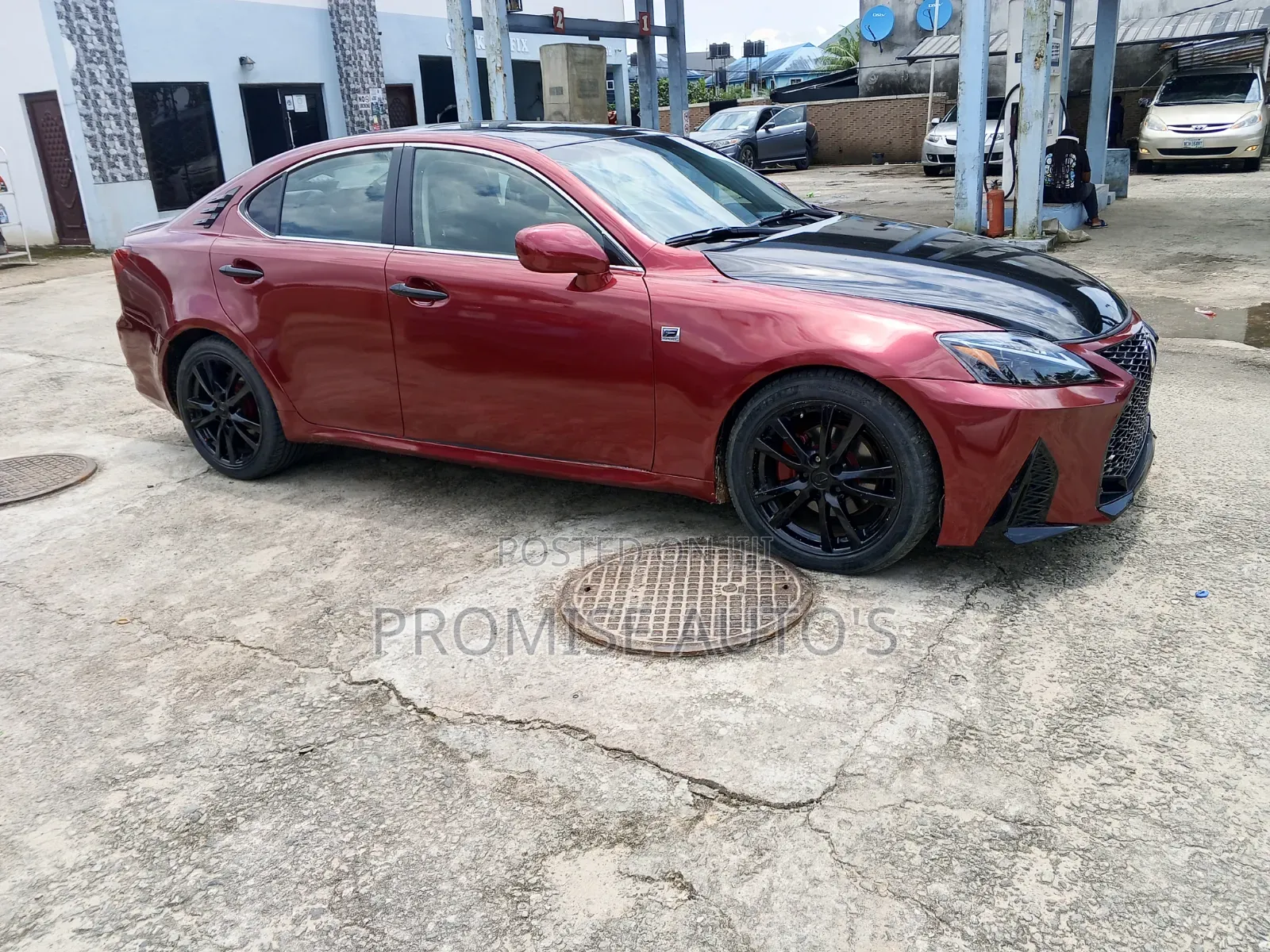 Lexus IS 2008 Red