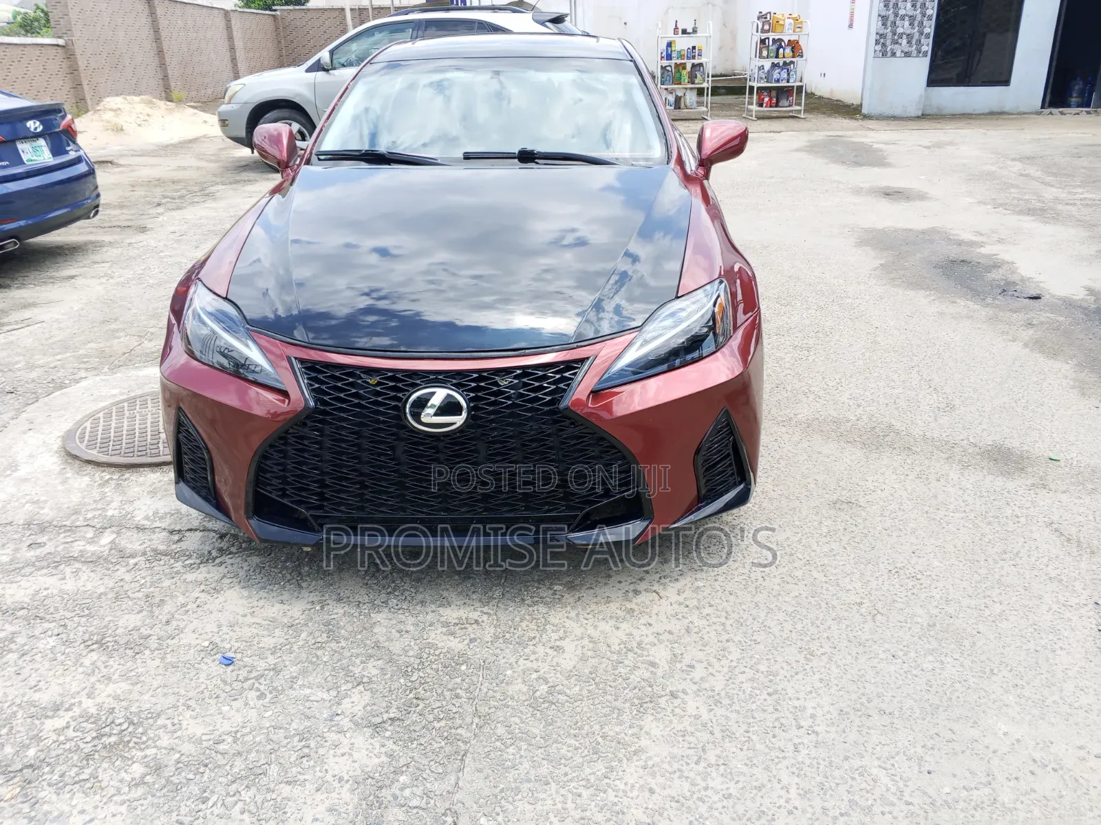 Lexus IS 2008 Red