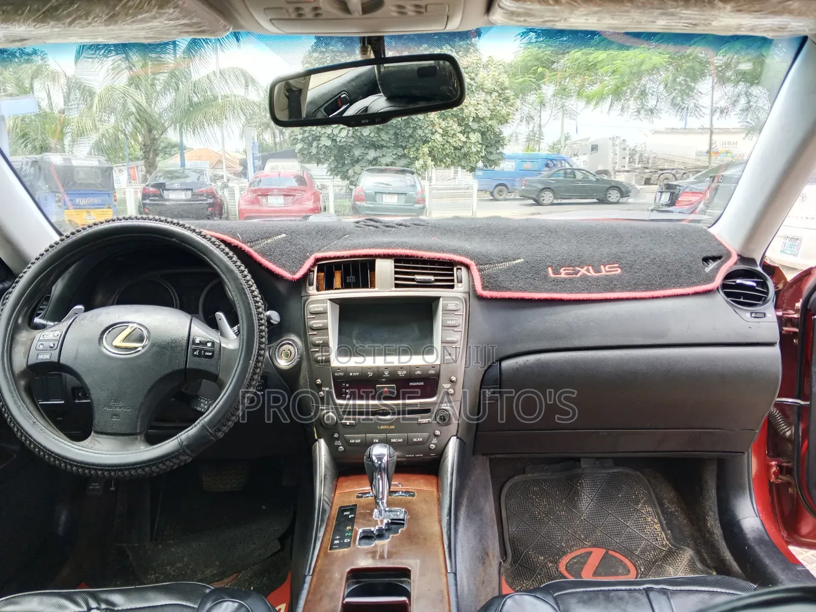 Lexus IS 2008 Red