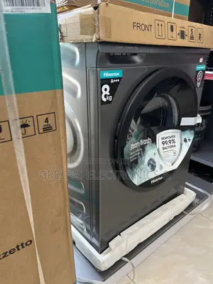 Hisense 8kg Automatic Washing Machine, Front Loader
