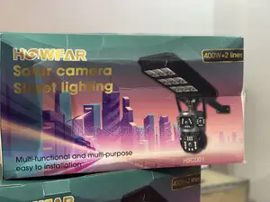 Howfar Solar Camera Street Lightning 400W+2 Lines
