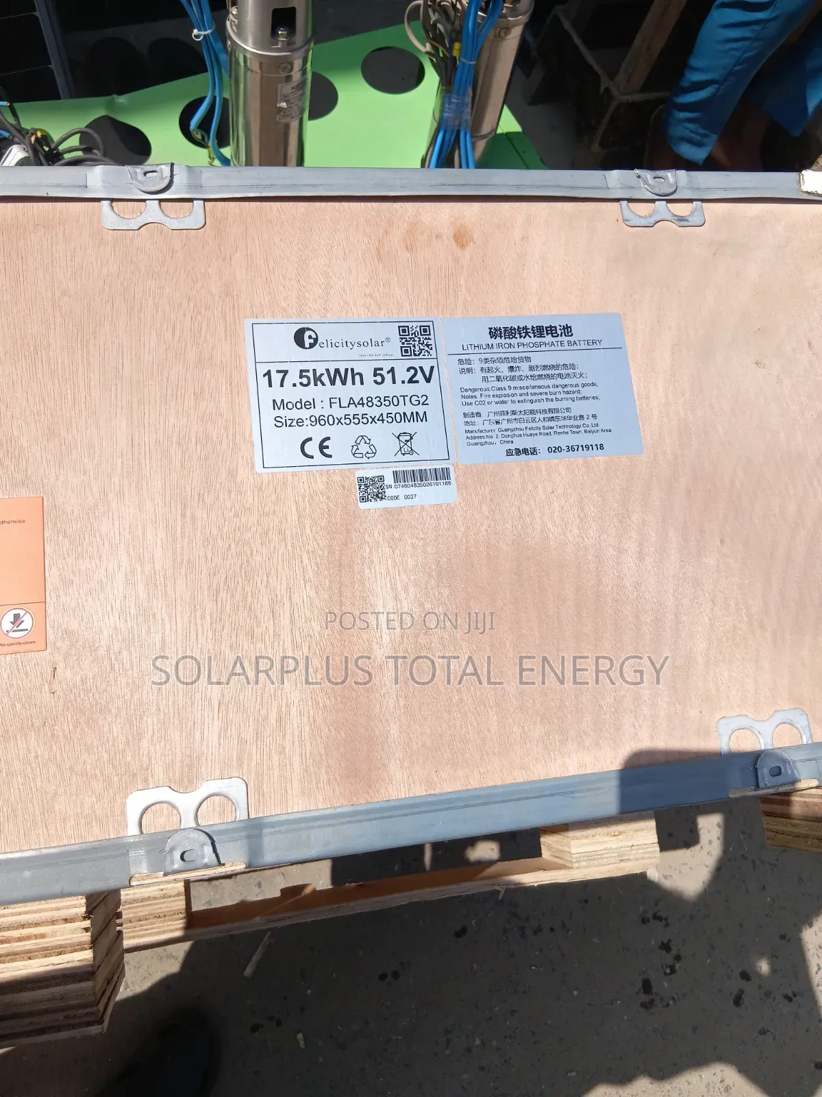 Felicity 17.5kwh Lithium Battery