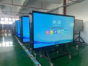 ELON DISPLAY Interactive Flat Panel 98 Inches - With Free Stand