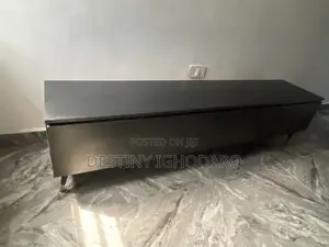 Modern Black TV Console for Sale