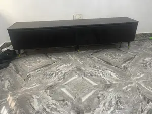 Modern Black TV Console for Sale
