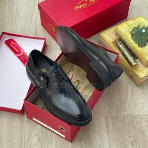 Stefano Leather Oxford Shoes