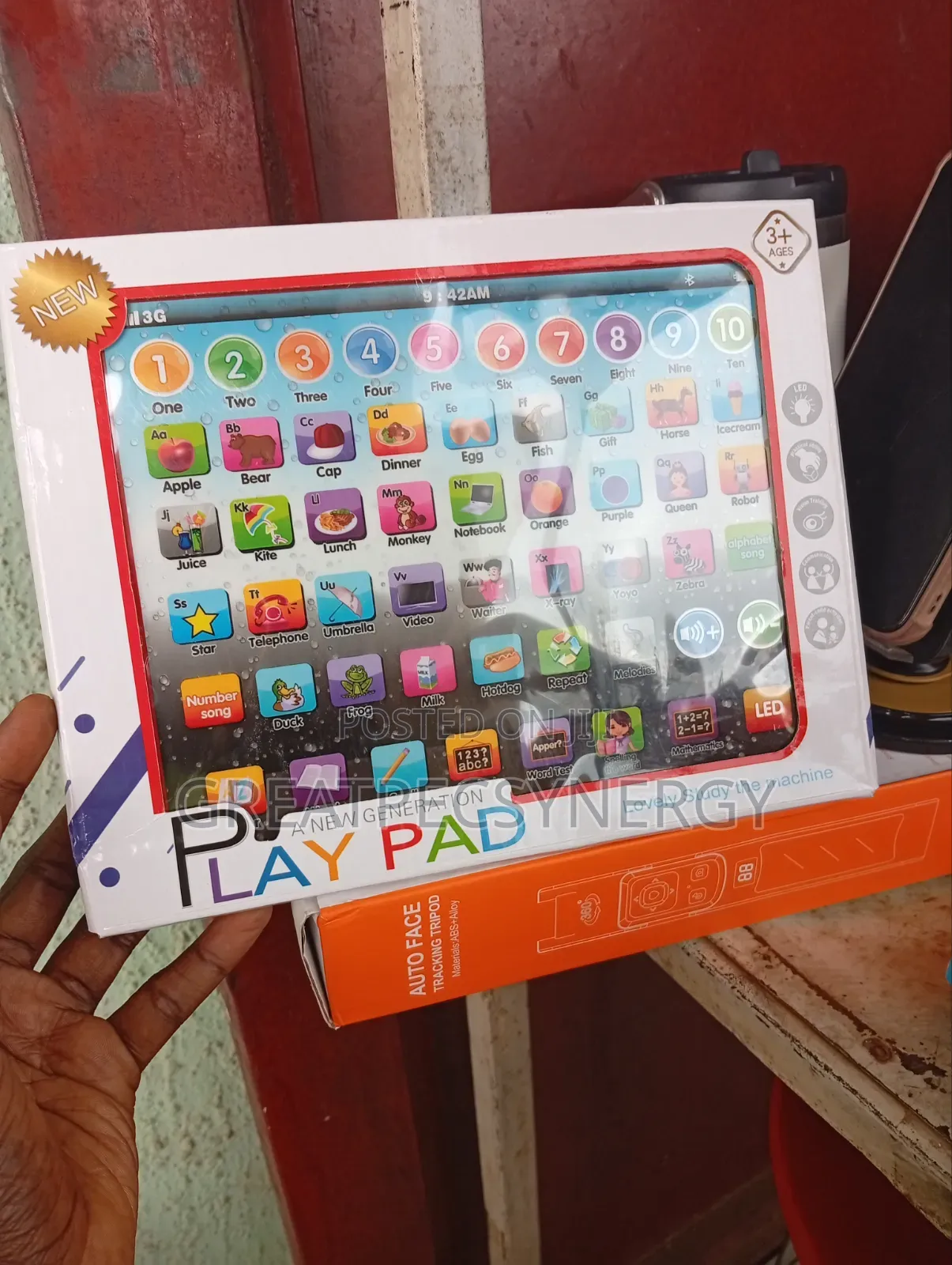 Children Play Pad & Study the Machine