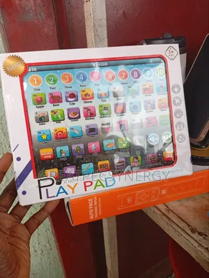 Children Play Pad & Study the Machine