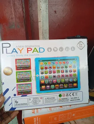 Children Play Pad & Study the Machine