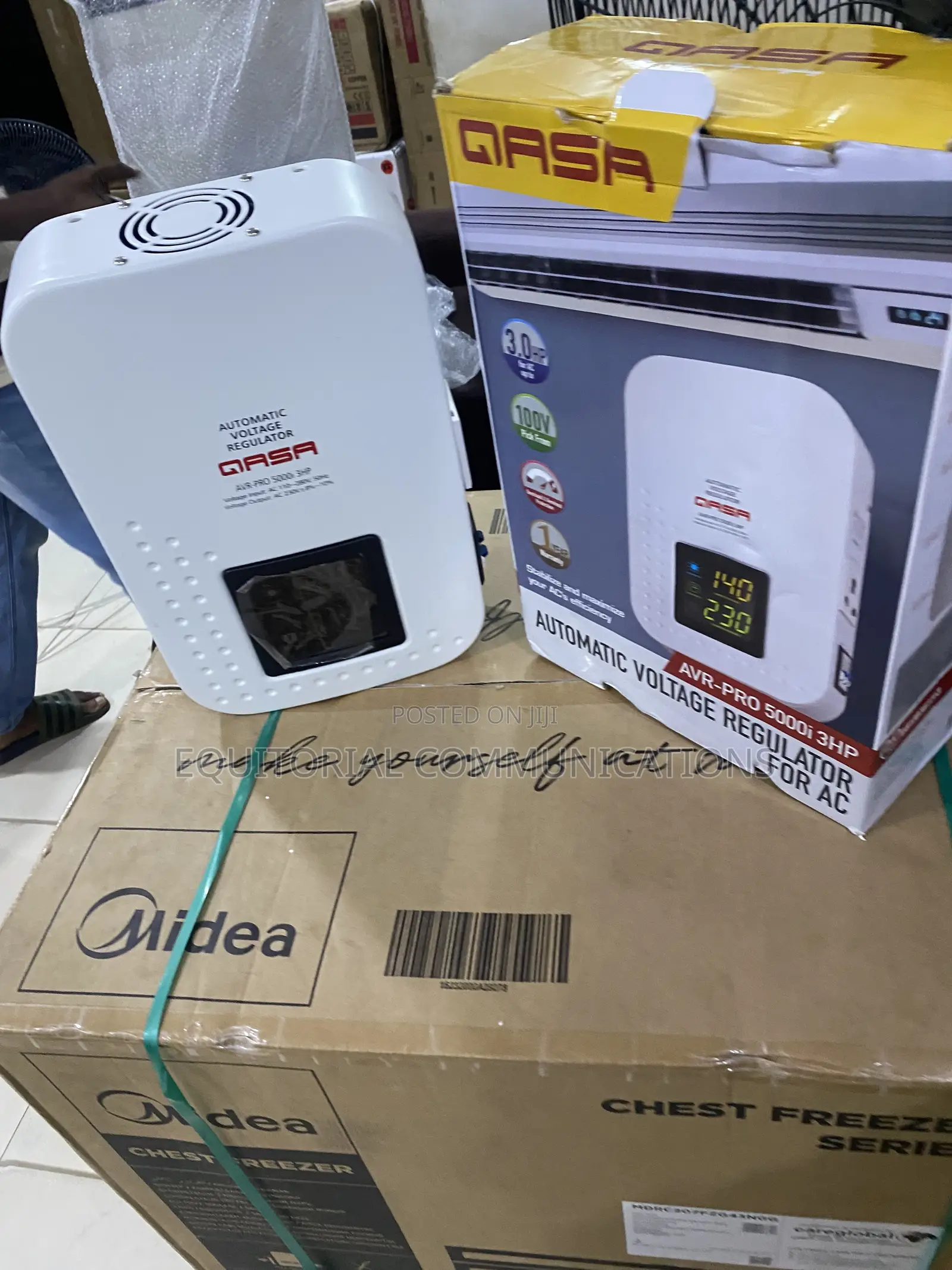 Qasa AVR-PRO 5000W Power Protection Stabilizer