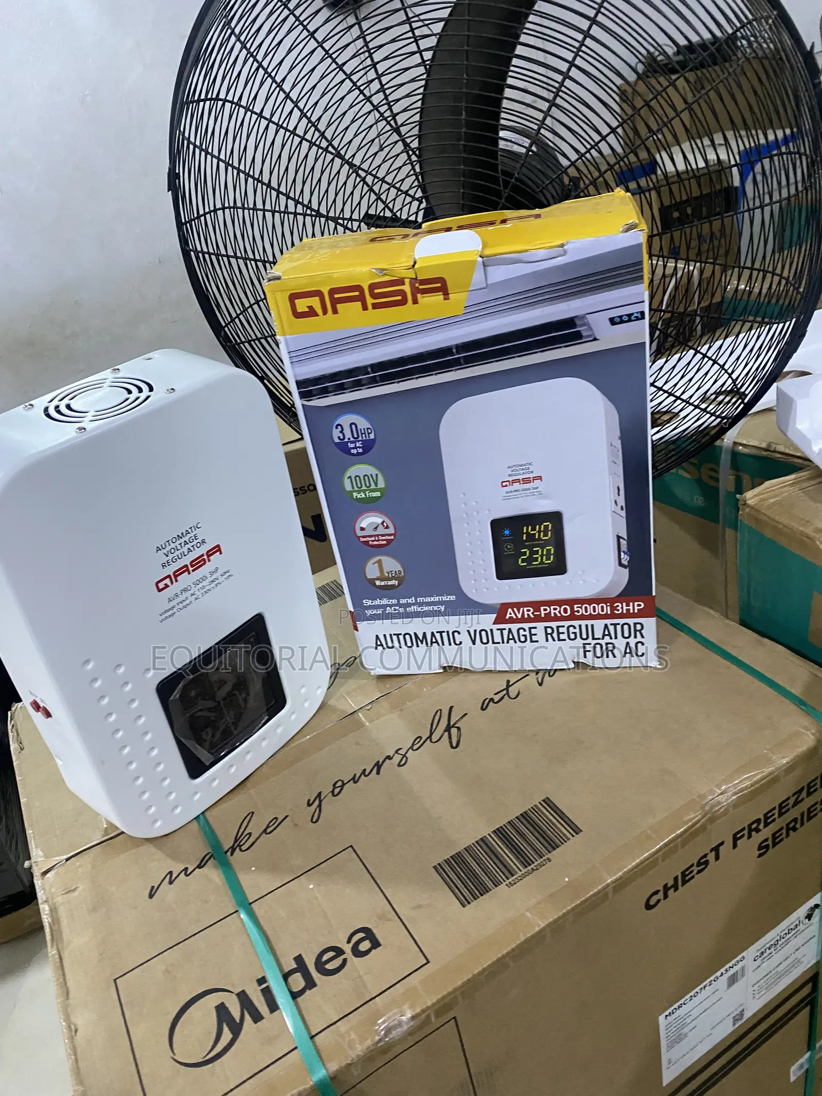 Qasa AVR-PRO 5000W Power Protection Stabilizer