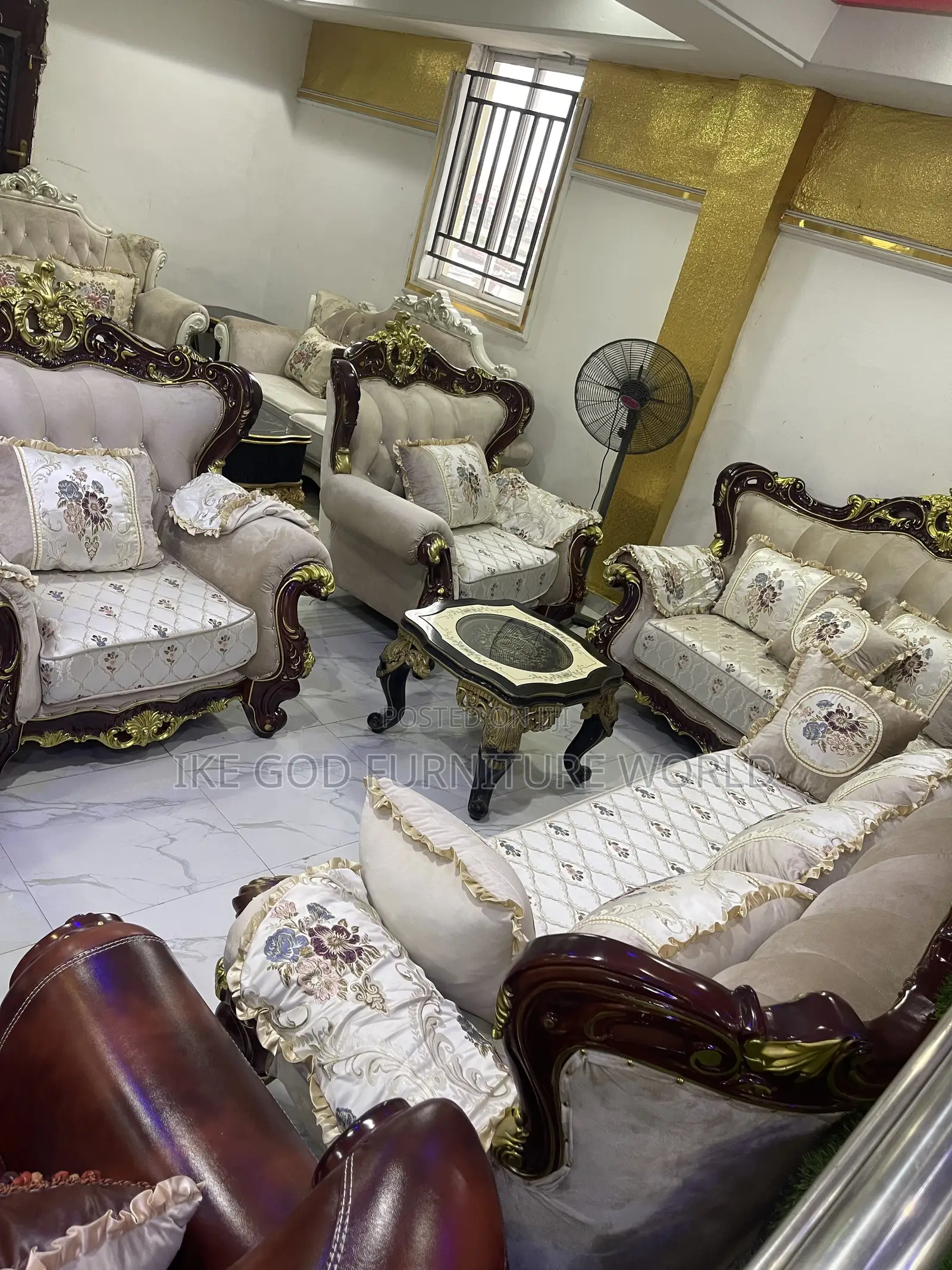 7seater Imported Royal Fabric Sofa Chair