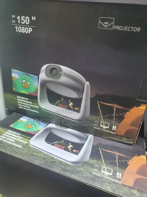 Rechargeable HD 4k Smart Projector With Inbuilt Battery