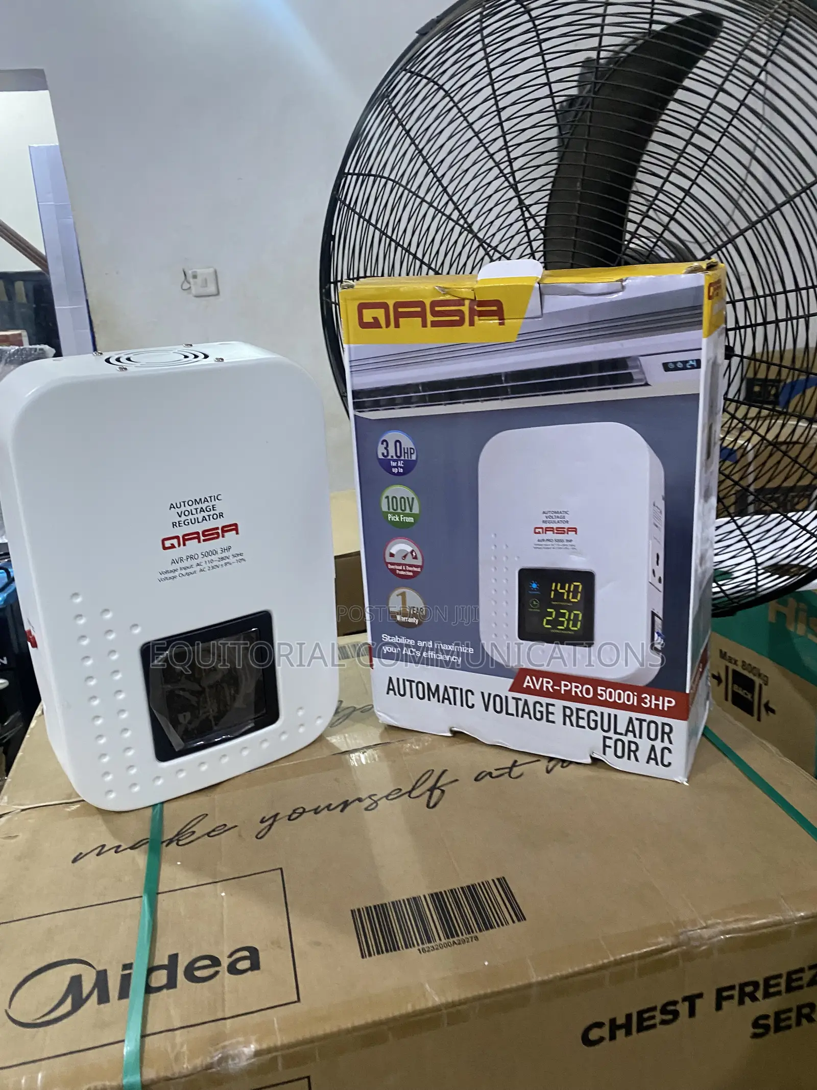 Qasa AVR-PRO 5000W Home Voltage Stabilizer