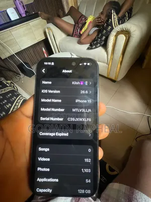 Apple iPhone 15 128 GB Black
