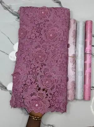 3d Floral Guipure Appliqué Lace