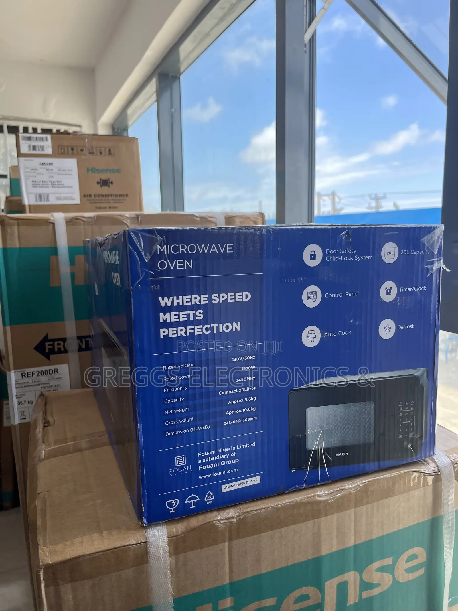 Maxi 20L Digital Microwave