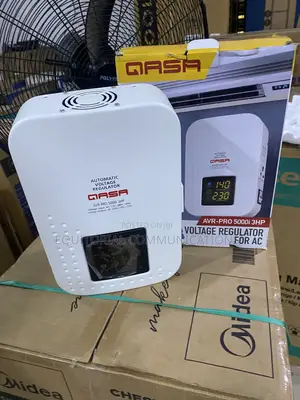 Qasa AVR-PRO 5000W Stable Power Supply Stabilizer