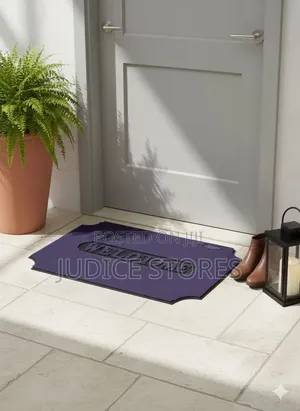 60 by 90 Welcome Rubber Footmat