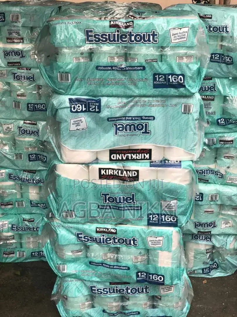 Kirkland Bath and Paper Towels