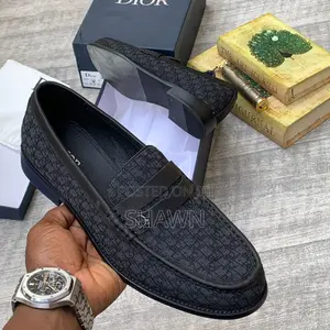 Christian Dior Luxury Print Loafers