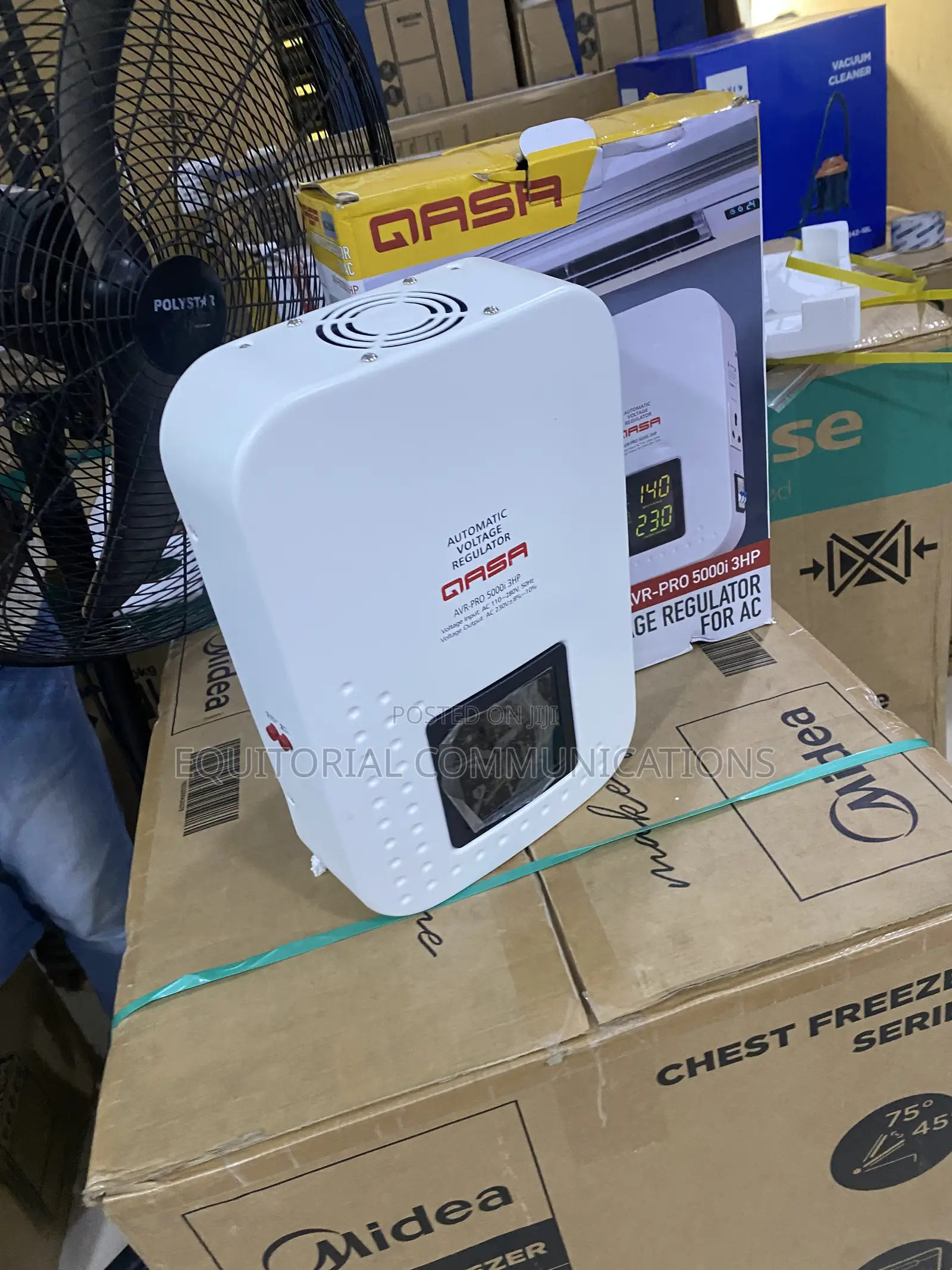 Qasa AVR-PRO 5000W Reliable Power Stabilizer