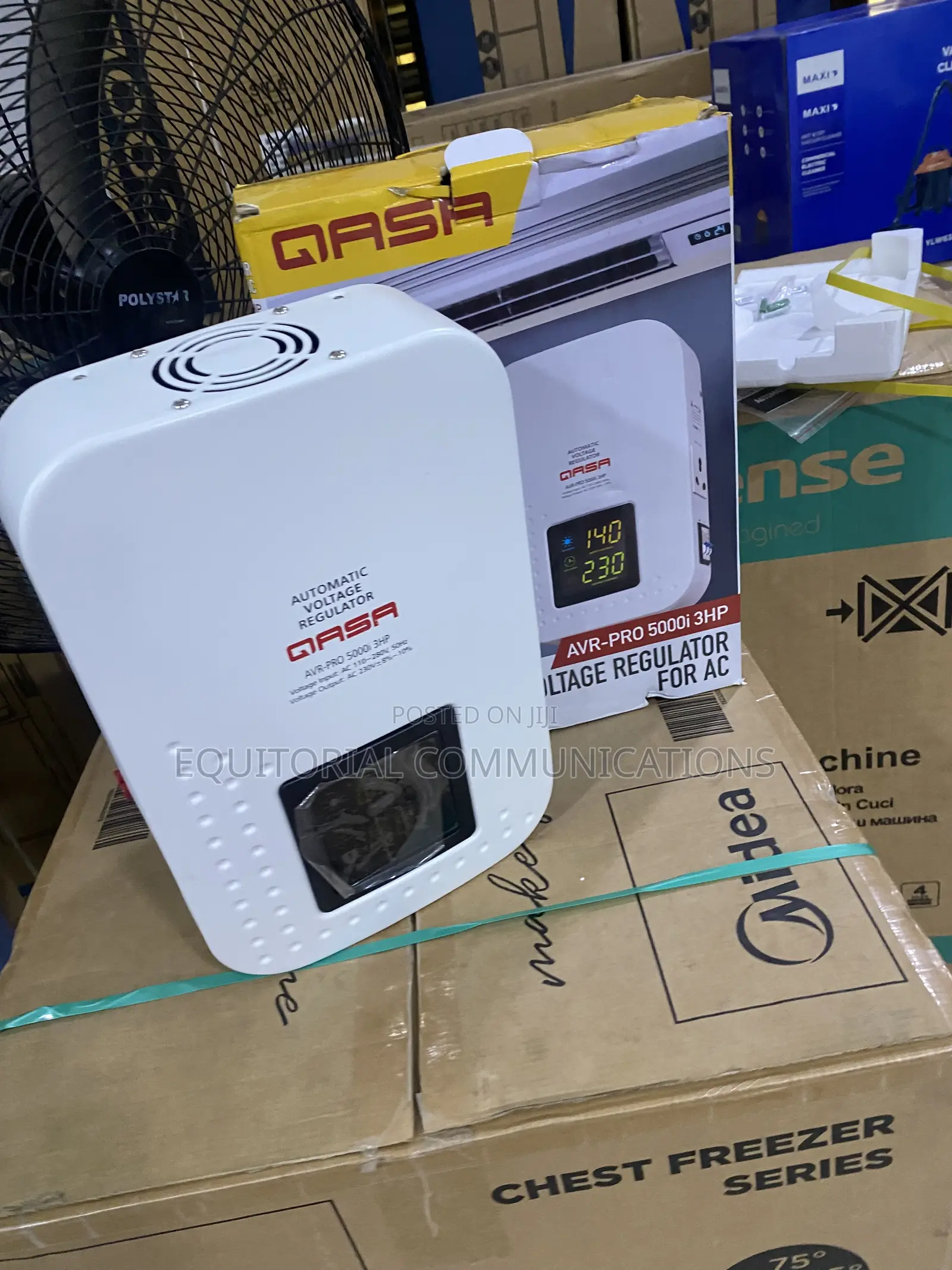 Qasa 5000W Automatic Stabilizer for TV and Electronics