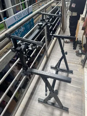 Double Layer Heavy Duty Keyboard Stand