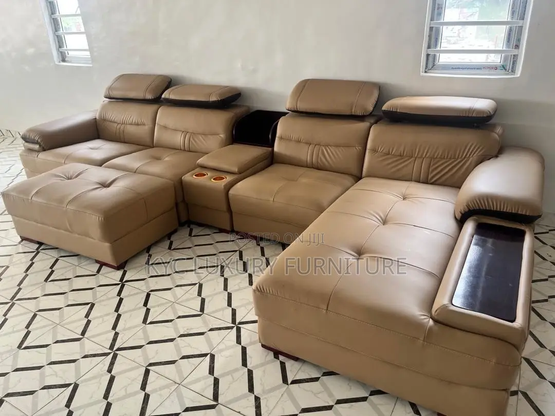 Elegant L-Shaped Sofa