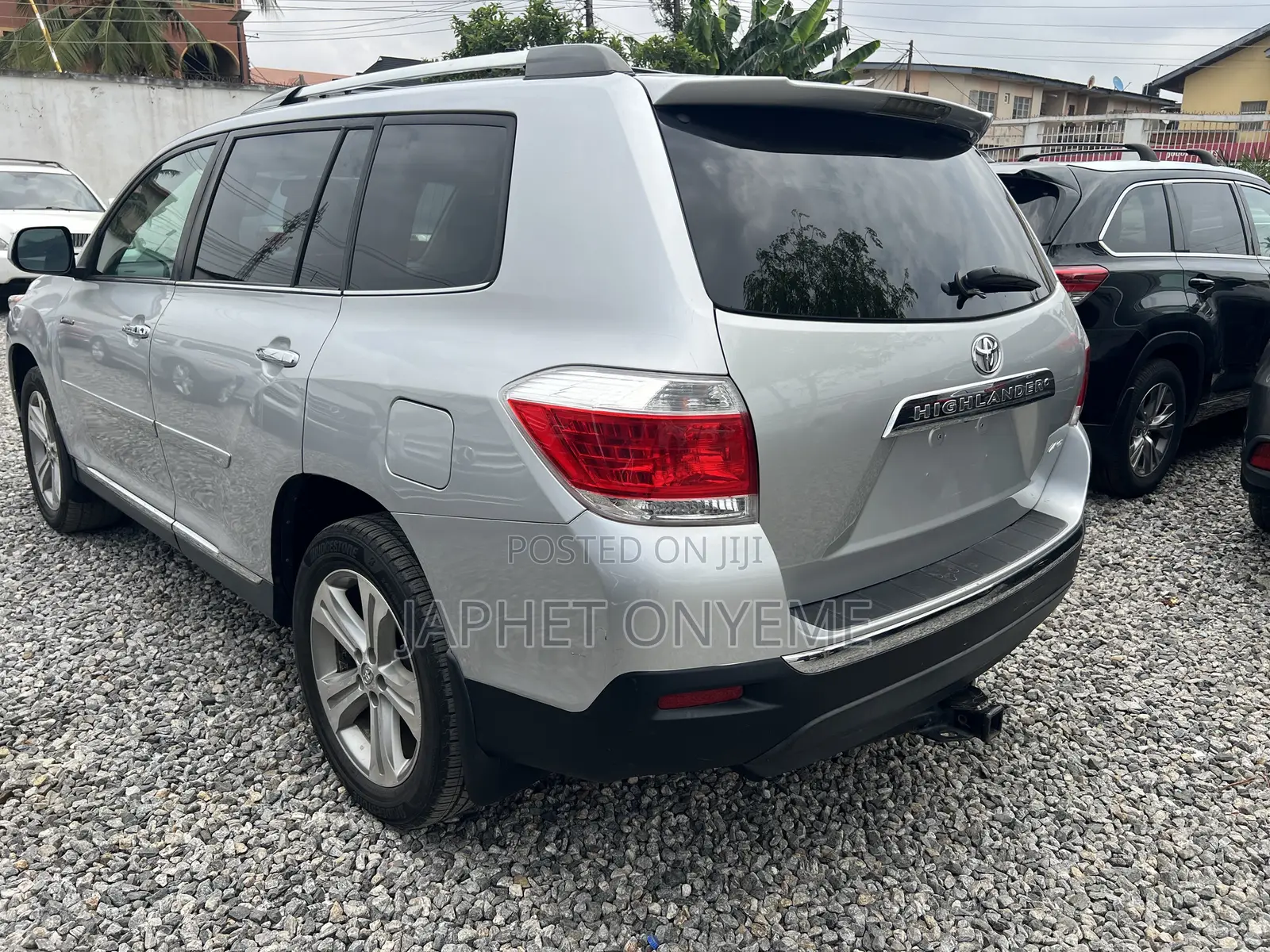 Toyota Highlander Limited 2012 Silver