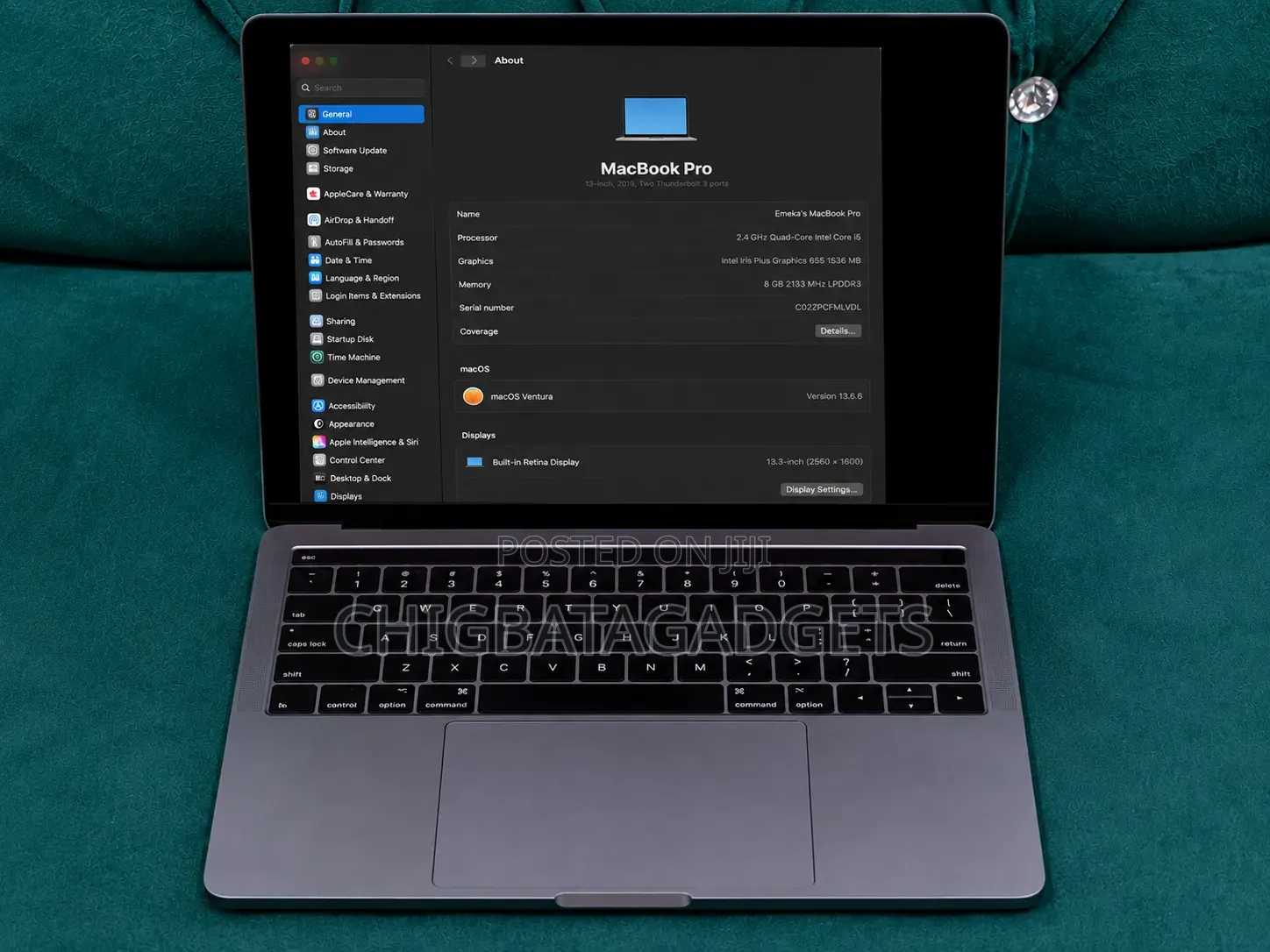 Laptop Apple MacBook 2016 16GB Intel Core i5 SSD 1T